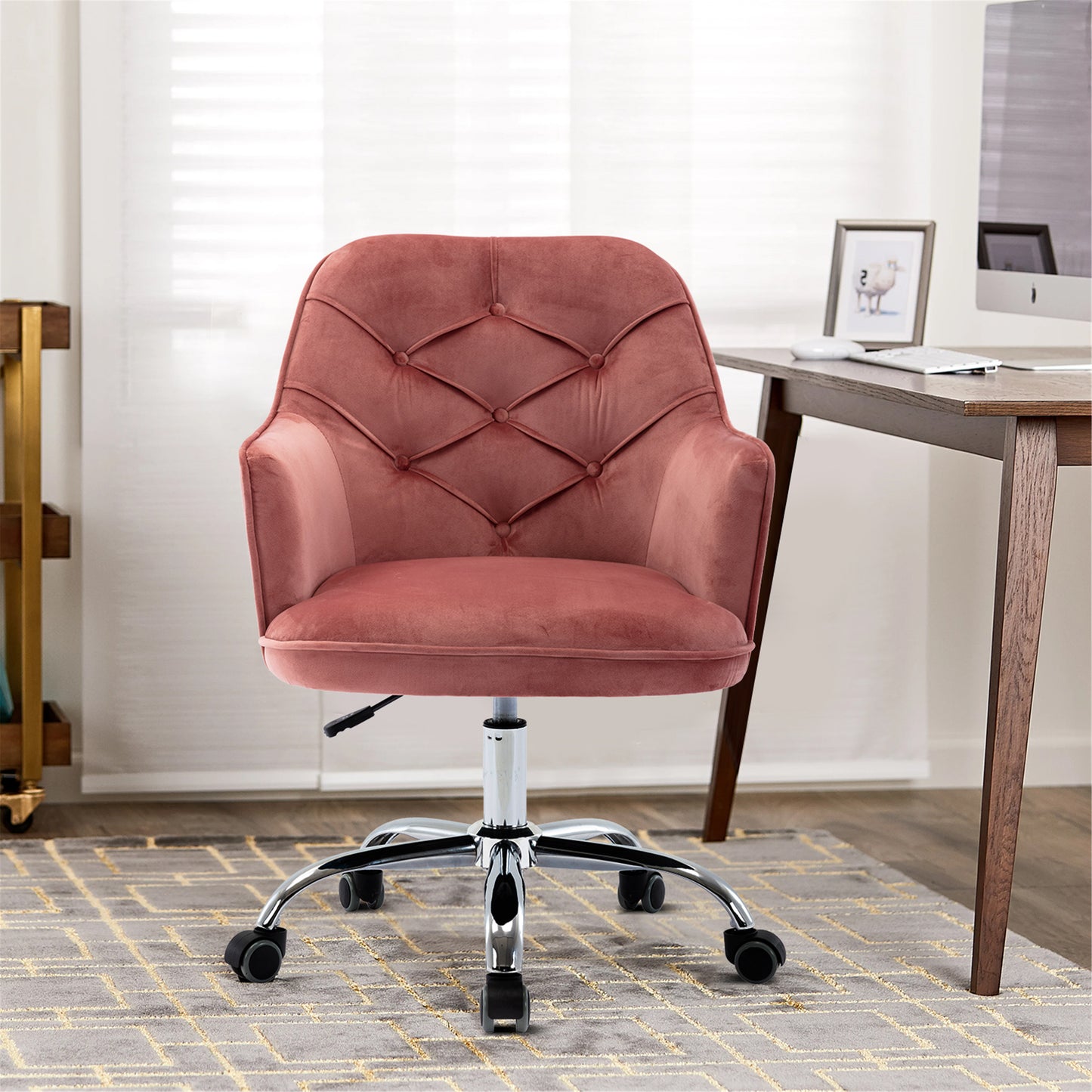 Amilia Office Chair Pink