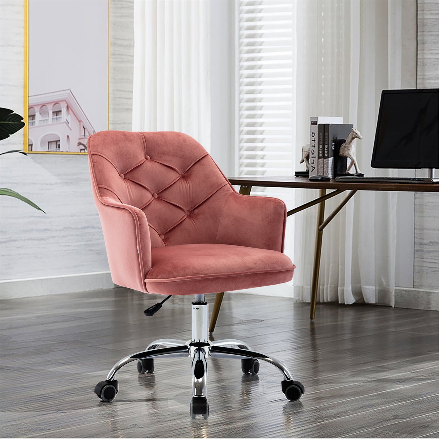 Amilia Office Chair Pink
