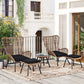 Laura Patio Chairs Sets 5 PCs