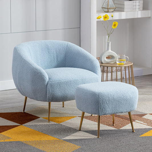 Clouds Armchair Blue