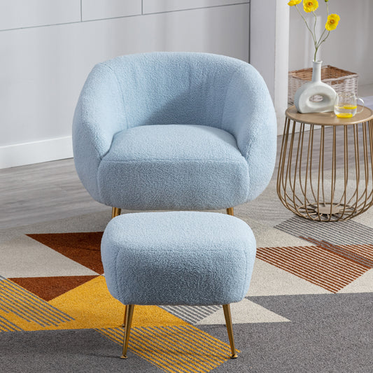 Clouds Armchair Blue