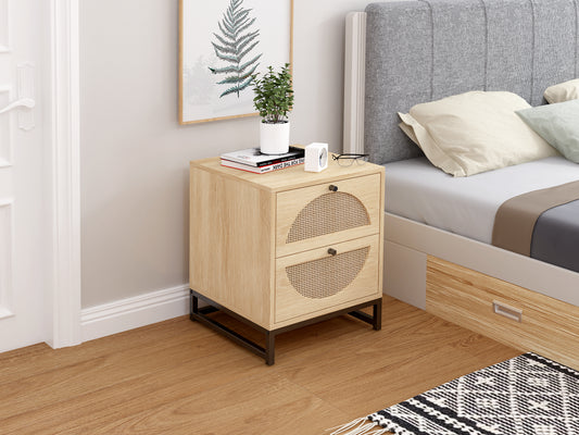 Laura Nightstand Table OAK