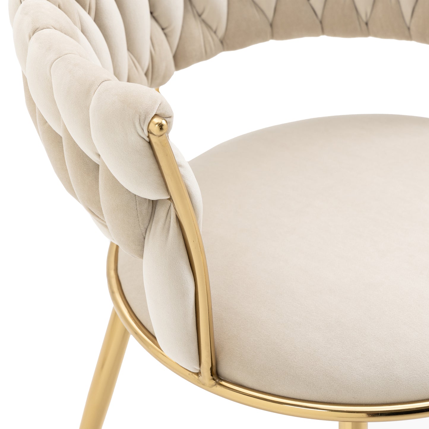 Florence Dining Chair 2PC Ivory