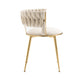 Florence Dining Chair 2PC Ivory