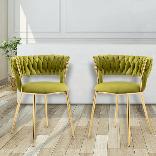 Florence Dining Chair 2PC Green