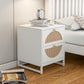 Laura Nightstand Table White