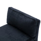 Kade Velvet Bench 52"  Black