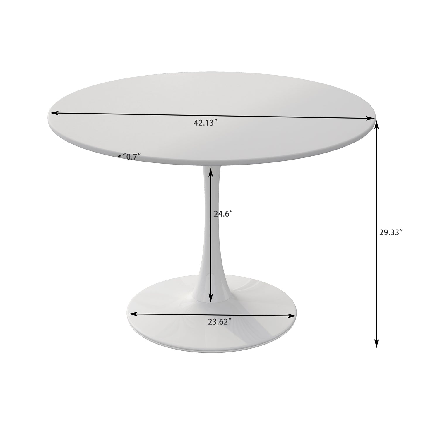 Austin Round Dining Table 42"