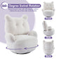 Bear Accent Chair White