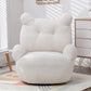 Bear Accent Chair White