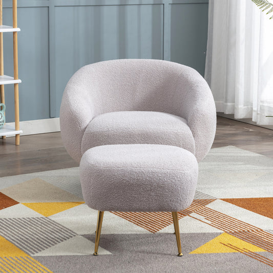 Clouds Armchair Gray