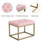 Mirabel Bench 21" Pink