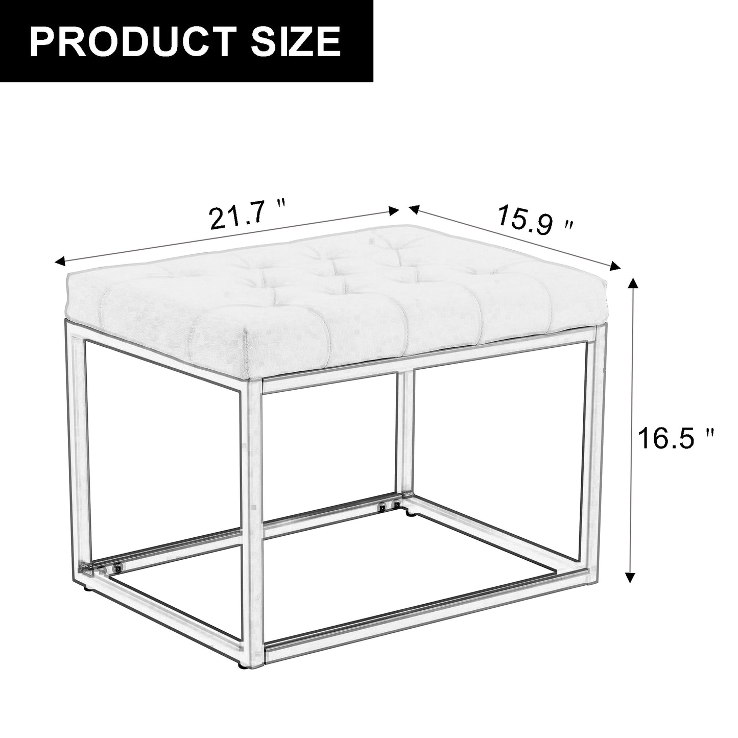 Mirabel Bench Green 21"