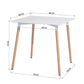 Austin Square Dining Table 31.5" White