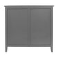 Georgia 3-Drawers Cabinet 31" Gray