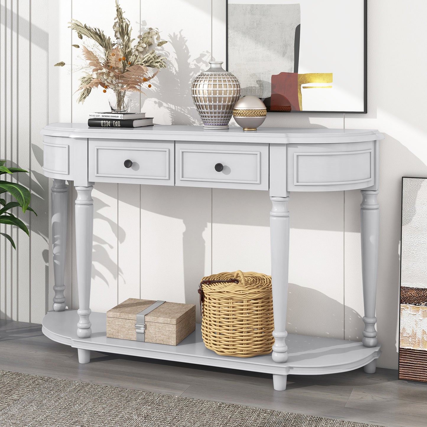 Lizella Console Table 52"  Gray