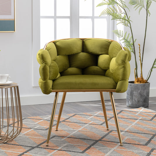 Caroline Armchair Olive Green