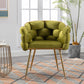 Caroline Armchair Olive Green