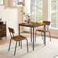 Elsa Dining Table Sets (3-Pieces) Walnut