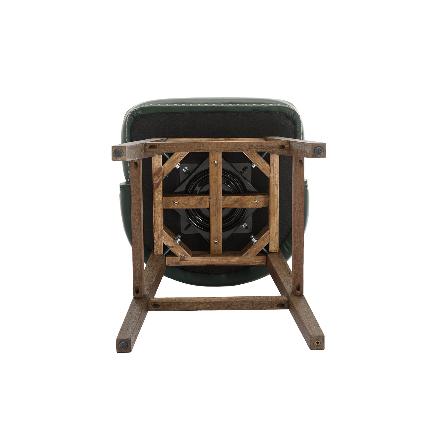 Taylor Vegan Bar Stools Green 2PCS