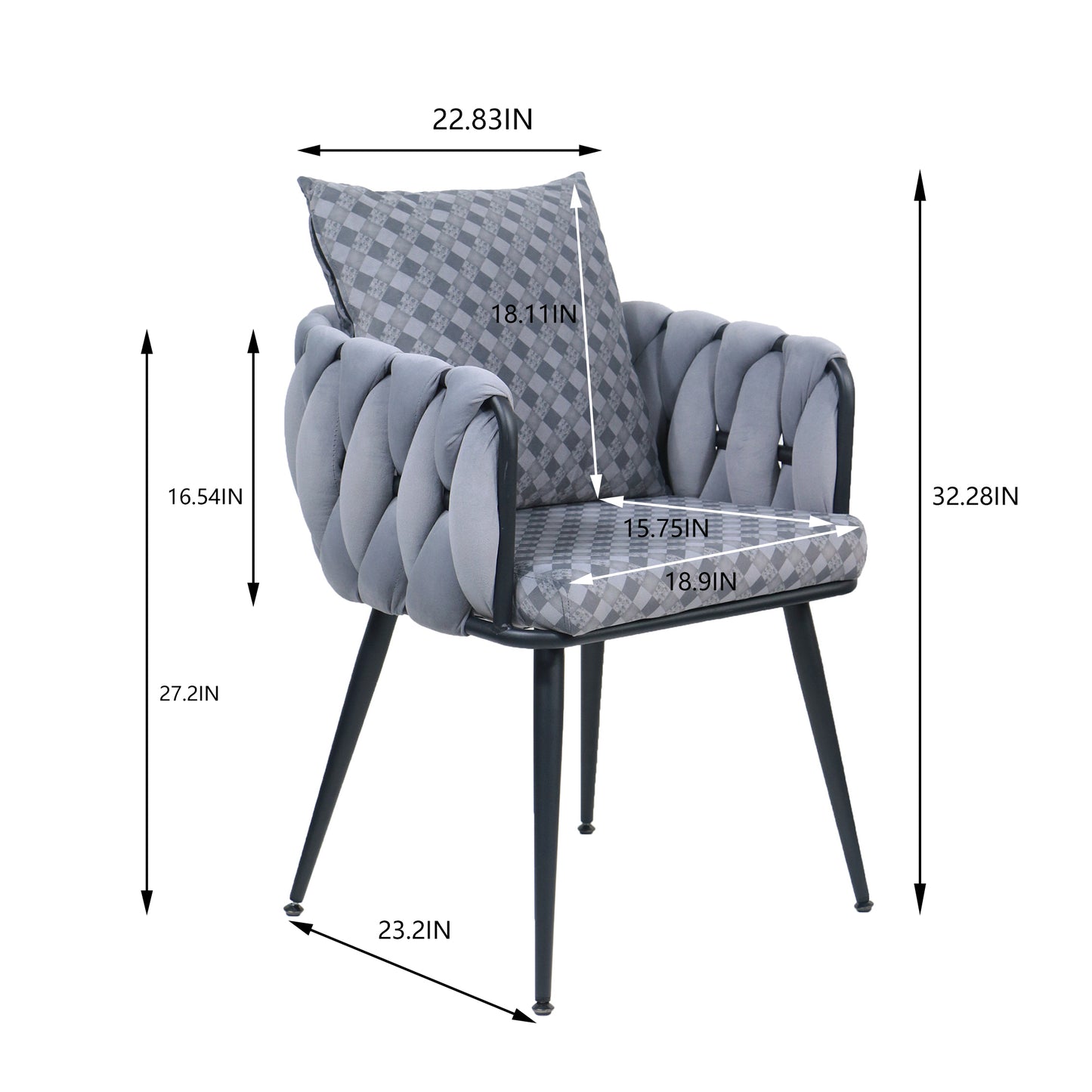 London Dining Chair Gray