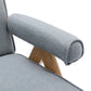 McSun Linen Accent Chair Gray
