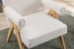 McSun Linen Accent Chair Beige