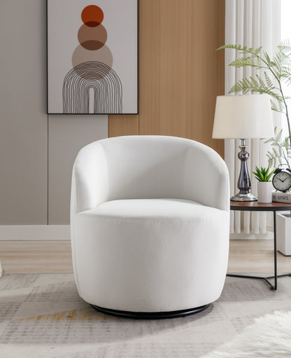 Morgan Velvet Chair White