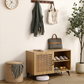 COCO Wooden Shoe-Storage Oak