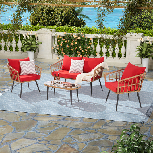 Laura Patio Chairs Sets 5 PCs