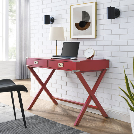 Berklee Desk Red