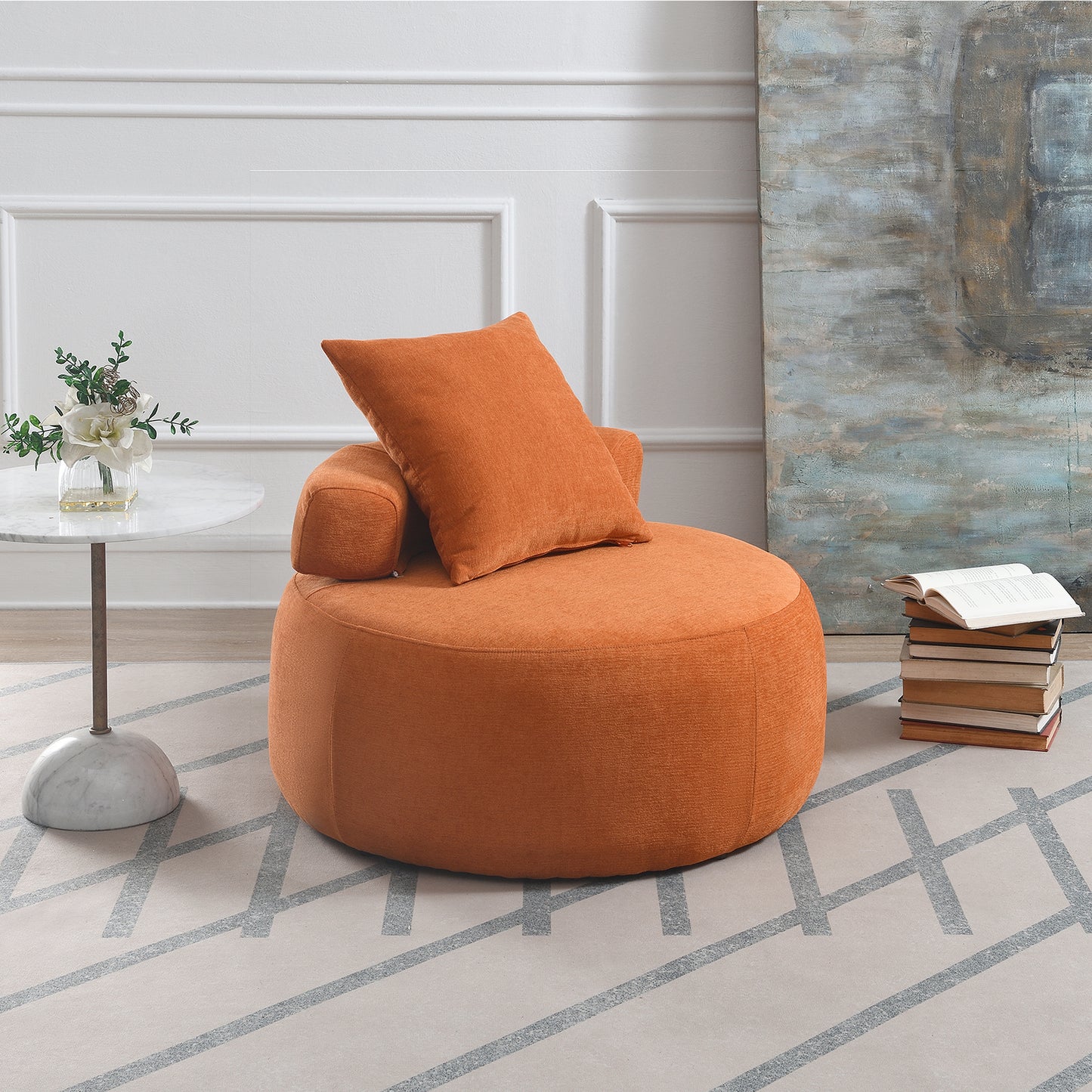 Charlotte Lounge Chair Orange