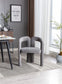 Mario Barrel Armchair 2PC Gray