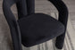 Mario Barrel Armchair 2PC Black