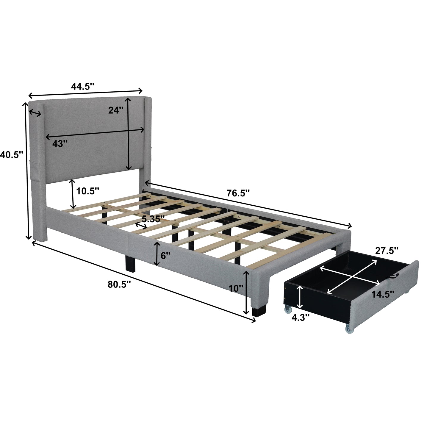 Serin Bed Twin