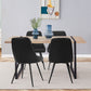 Saturn Dining Table Set Brown/Black