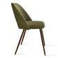 Edward Set of 4 Dining Chair Olive Green