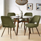 Edward Set of 4 Dining Chair Olive Green