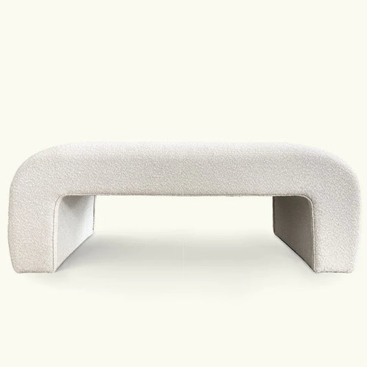 Cannes Upholstered Bench 47" Beige