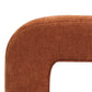 Cannes Upholstered Bench 47" Rust