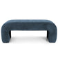 Cannes Upholstered Bench 47" Blue