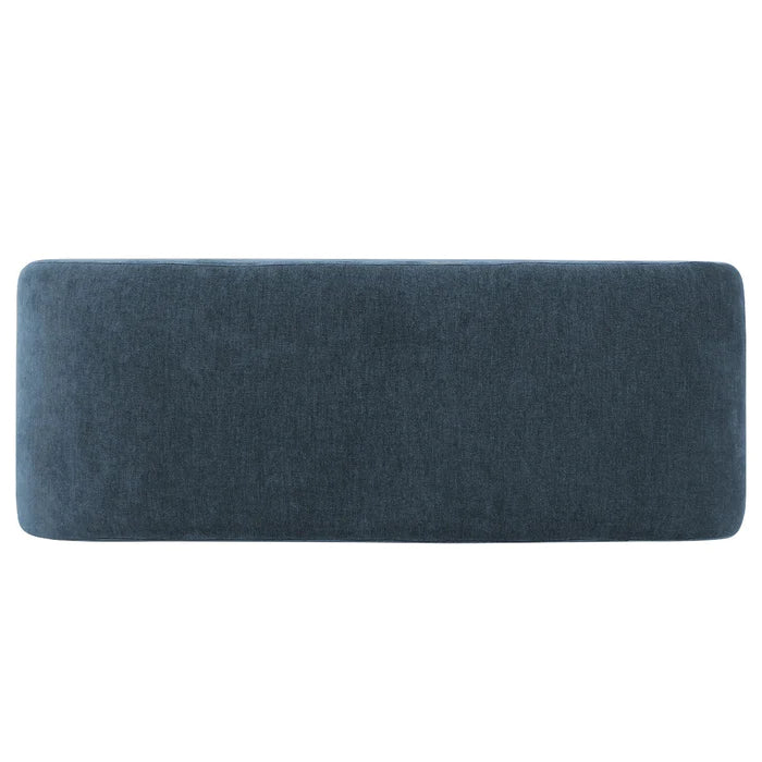 Cannes Upholstered Bench 47" Blue