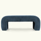 Cannes Upholstered Bench 47" Blue