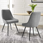 Saturn Dining Table Set Gray/Brown