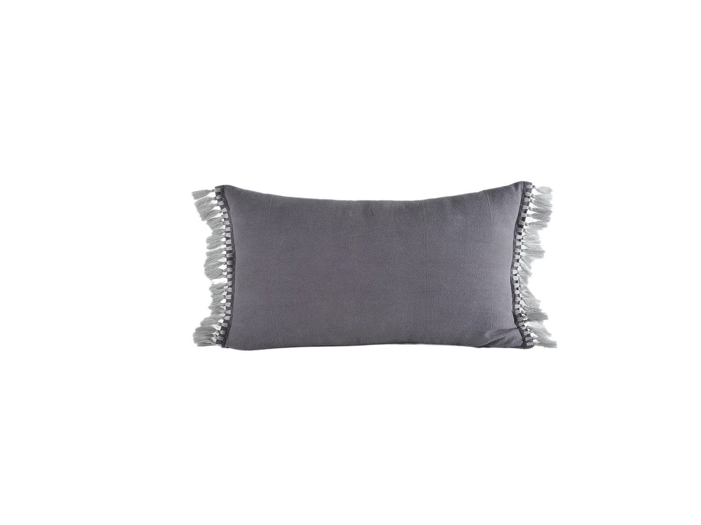 Linen-Cotton Lumbar Cushion Cover & Insert