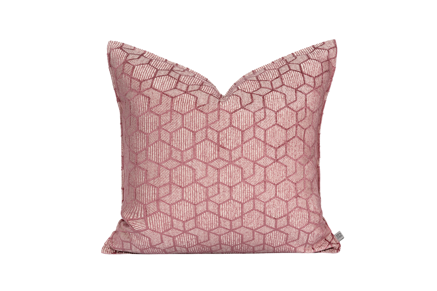 Hexagon Pattern Square Cushion Cover & Insert