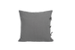 Knots Square Cushion Cover & Insert in Linen Gray