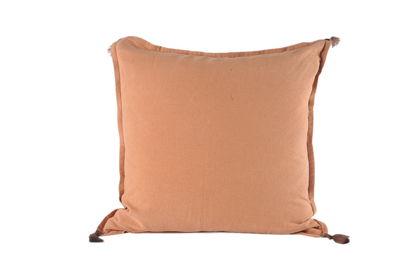 Linen-Cotton Square Accent Pillow  Cushion Cover & Insert