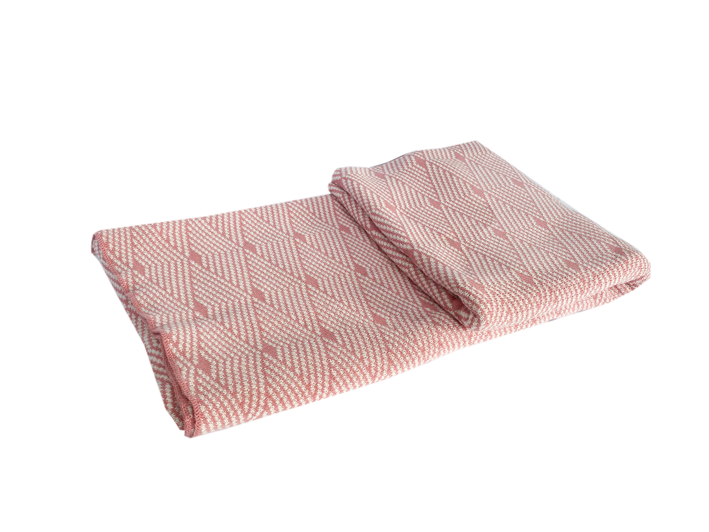 Pink Diamond Throw & Blanket 47" X 63“