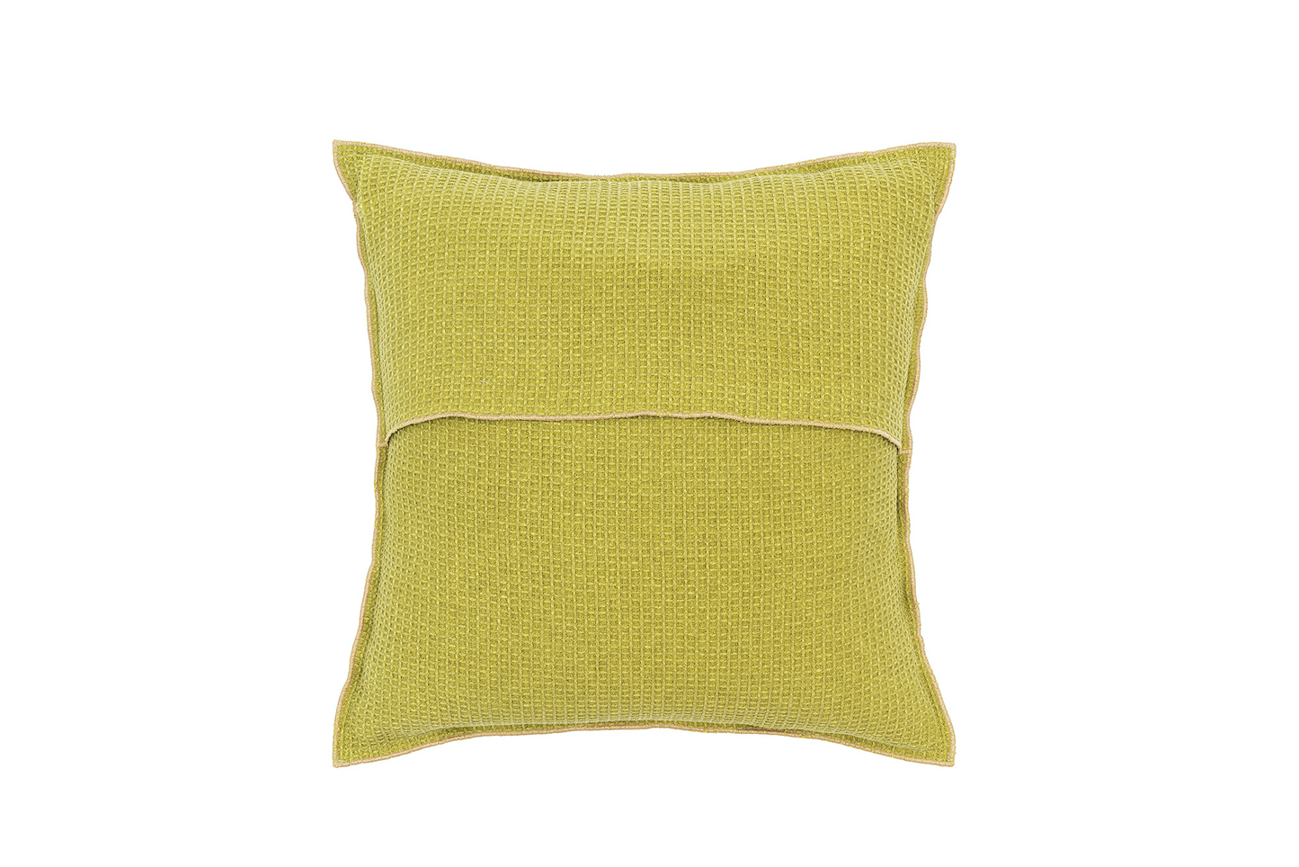 Waffle Pattern Accent Pillow Square Cushion Cover & Insert